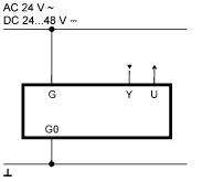 Подключение привода GDB161.1E