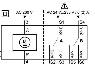 Подклюение привода GNA326.1E/12