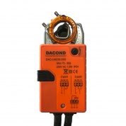 DAC-LM230-05S: Привод воздушной заслонки Dacond, 5 Н*м, 2/3 - точечное управление, 1 концевой выключатель, AC 230В