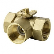 VBI61.50-63: Регулирующий клапан Siemens - 3-х ходовый, шаровой, PN40, DN50, Kvs63