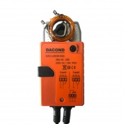 DAC-LM230-02S: Привод воздушной заслонки Dacond, 2 Н*м, 2/3 - точечное управление, 1 концевой выключатель, AC 230В