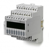 TXM1.8U-ML: Siemens Desigo, Модуль 8 универсальных входов/выходов, с локальным управленим и ЖК-дисплеем