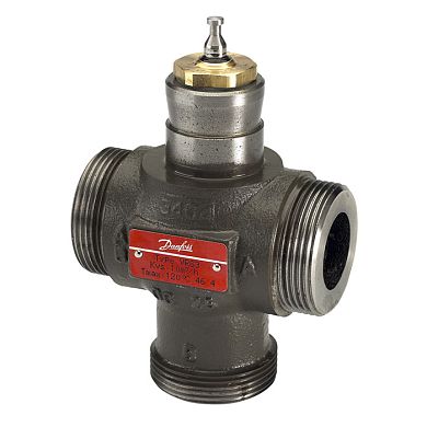 065Z0114: Клапан регулирующий Danfoss серии VRG3 - 3-х ходовой, DN 15, PN 16, Kvs 2,5, резьбовой