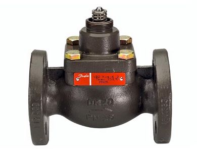 065B2055: Клапан регулирующий Danfoss серии VB2 - 2-х ходовой, DN 15, PN 25, Kvs 2,5, фланцевый