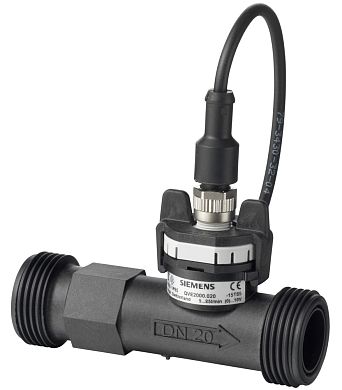 Датчик протока Siemens QVE2100.025: 4...20 мА, IP65