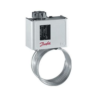 KP61-11,5: Термостат защиты от замерзания Danfoss, t=-30…+15 C, 11500мм, IP30