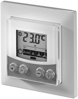 QAX84.1/PPS2: Siemens Desigo, Модуль комнатный для поверхностного монтажа, в комплекте с интерфейсом PPS2 и белым обрамлением Siemens