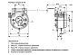 QBM81-5: Датчик-реле (прессостат) перепада давления Siemens, 50...500 Па, перекидной контакт