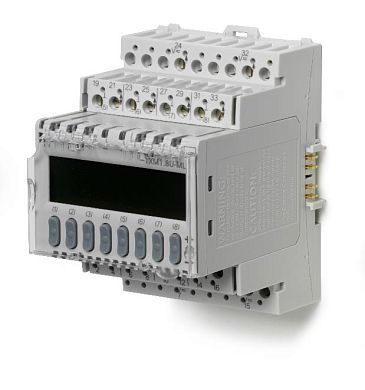 TXM1.8U-ML: Siemens Desigo, Модуль 8 универсальных входов/выходов, с локальным управленим и ЖК-дисплеем