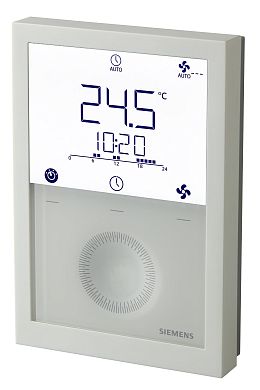 RDG260T: Комнатный термостат Siemens для 2-х и 4-х трубных фенкойлов